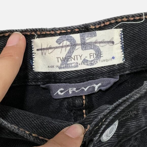 NWOT Free People We The Free Crvy Siren Low-Rise Straight Jeans 25 - Picture 3 of 8